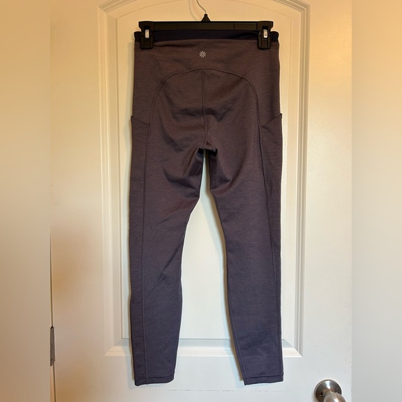 Athleta purple high-rise ultimate stash pocket leggings - Picture 5 of 10